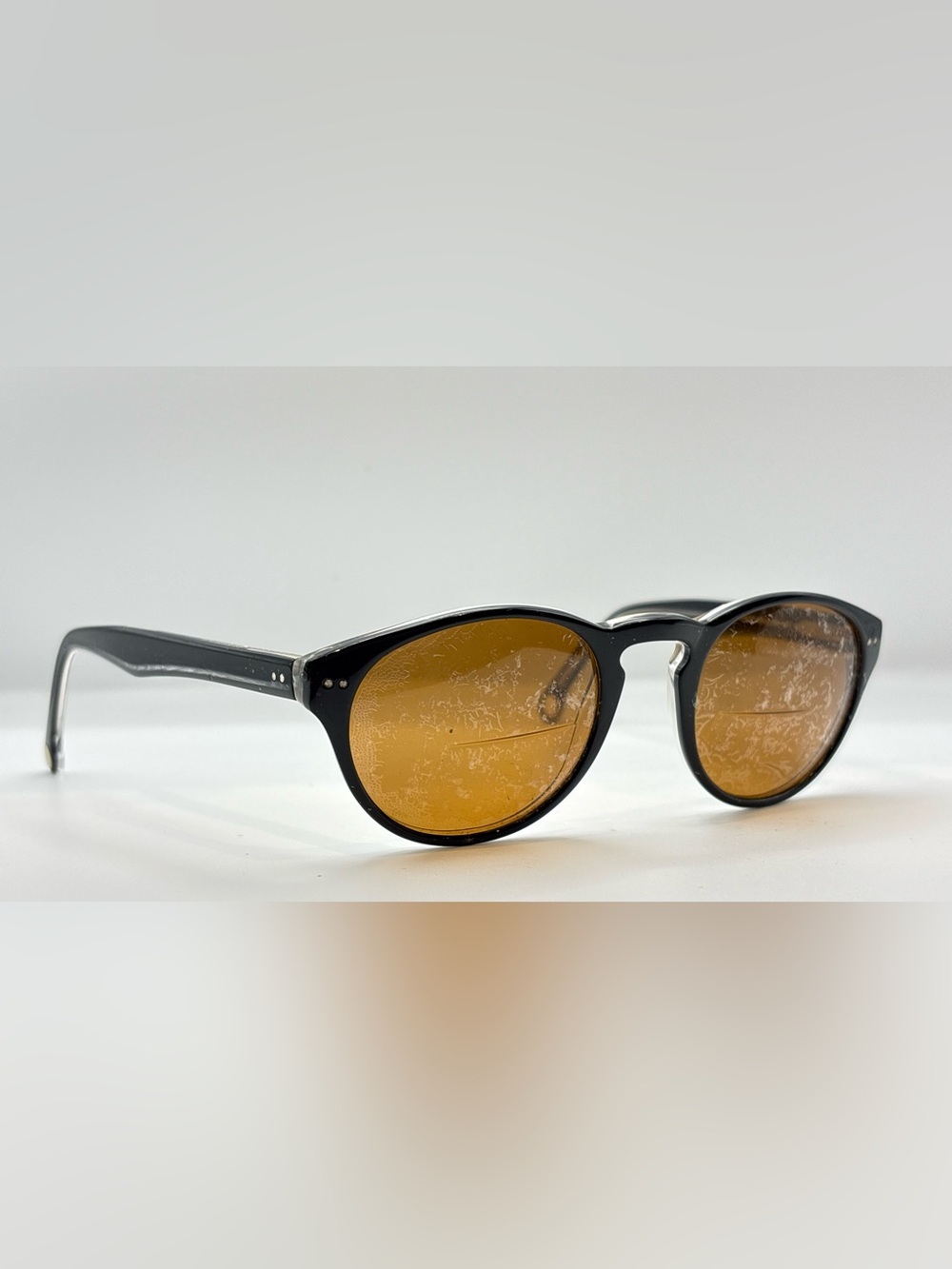 Brooks Brothers BB5002-S Black Oval Sunglasses Frames Only